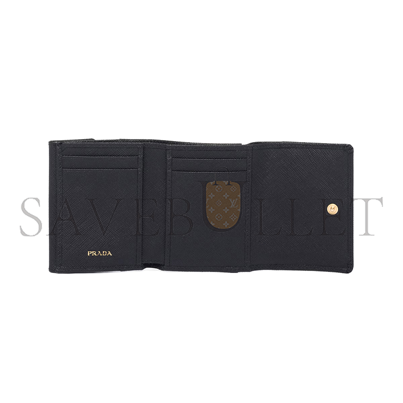 PRADA SMALL SAFFIANO LEATHER WALLET 1MH043 (10*8.5cm)